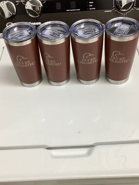 Ducks Unlimited Insulated Travel Tumbler - Brown